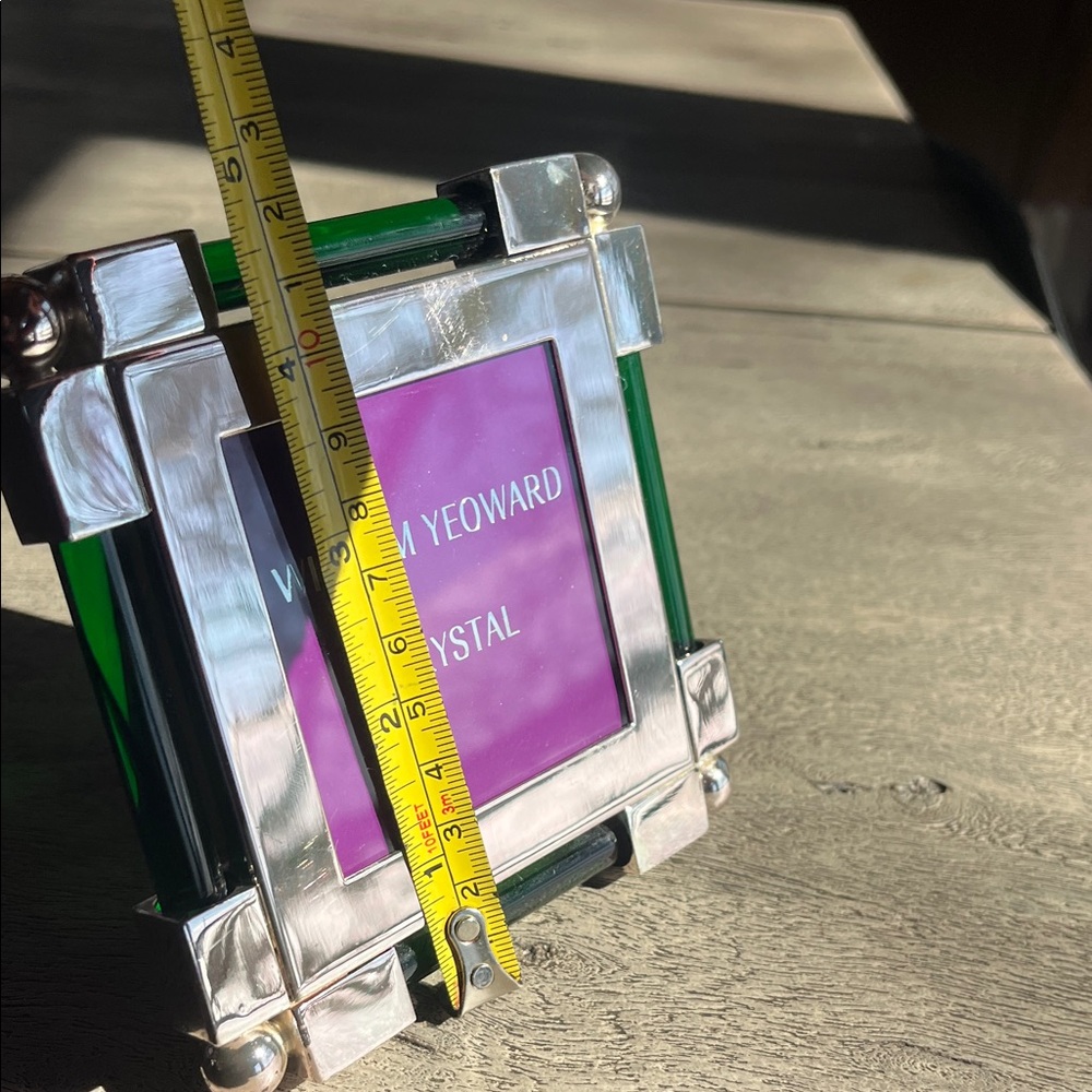 William Yeoward Crystal Emerald Green Picture Frame – Bergdorf Goodman – 4.5” - Picture 12 of 12